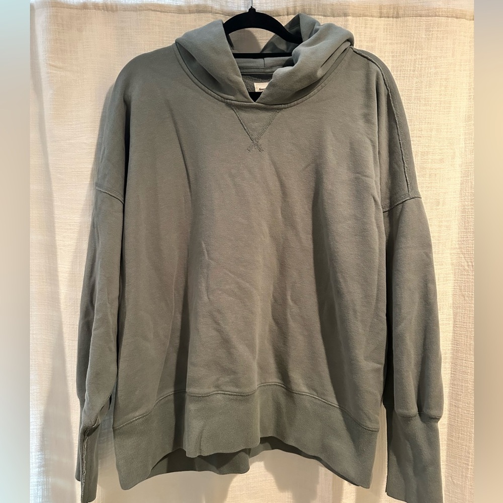 Abercrombie & Fitch Blue Green Hoodie